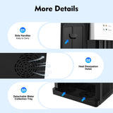HS-09 Hot/Cold Desktop Electric Water Dispense Water Detachable Design Cooler Dispenser Water Cooler for Home Office