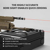 1356 Tactical Green Laser Sight Kit - Zero Scopes Without Ammo, Save Time & Money for Rifle/Pistol/Shotgun.