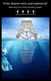 CHENXI Business Quartz Man Wristwatch Multi-function Luminous Calendar Men's Watches Waterproof Chronograph Stop Watch