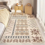 VIKAMA Bedside Carpet, Bedroom High-End Style, Living Room Long Sofa, Coffee Table, Room Floor Mat, Home Decoration