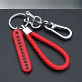 Mobile Phone Number Plate Woven Rope Car Key Anti-loss Phone DIY Pendant Men's and Women's 8-shaped Key Chain Key Chain
