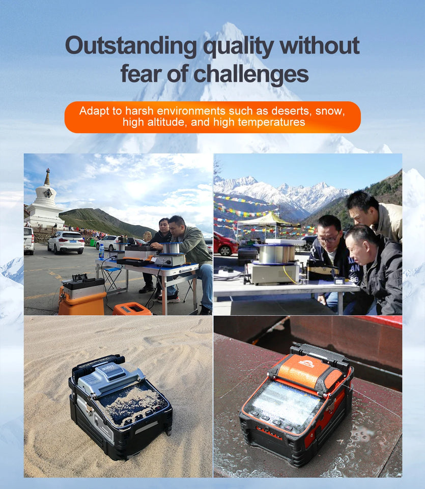 Signalfire AI-9 AI-5 Pro AI-6C+ AI-6A+ AI-20 AI-30 Multi-language Fiber Optic Splicing Machine Optical Fiber Fusion Splicer