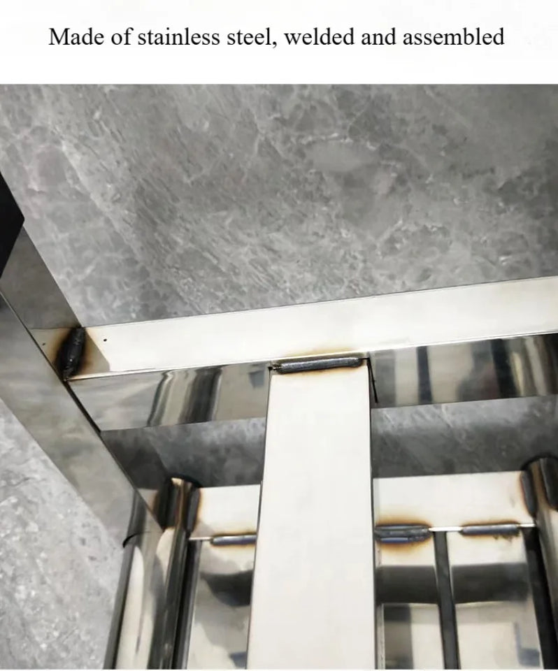 Simple Stainless Steel Stool Multi Functional Furniture Shoe Changing Stools Bath Footstool Portable Fishing Bench 걸상