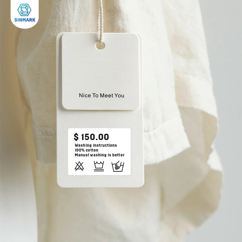 Colorful Label Thermal Paper Sticker For SINMARK Portable Printer P15 Waterproof Self-Adhesive Label Paper