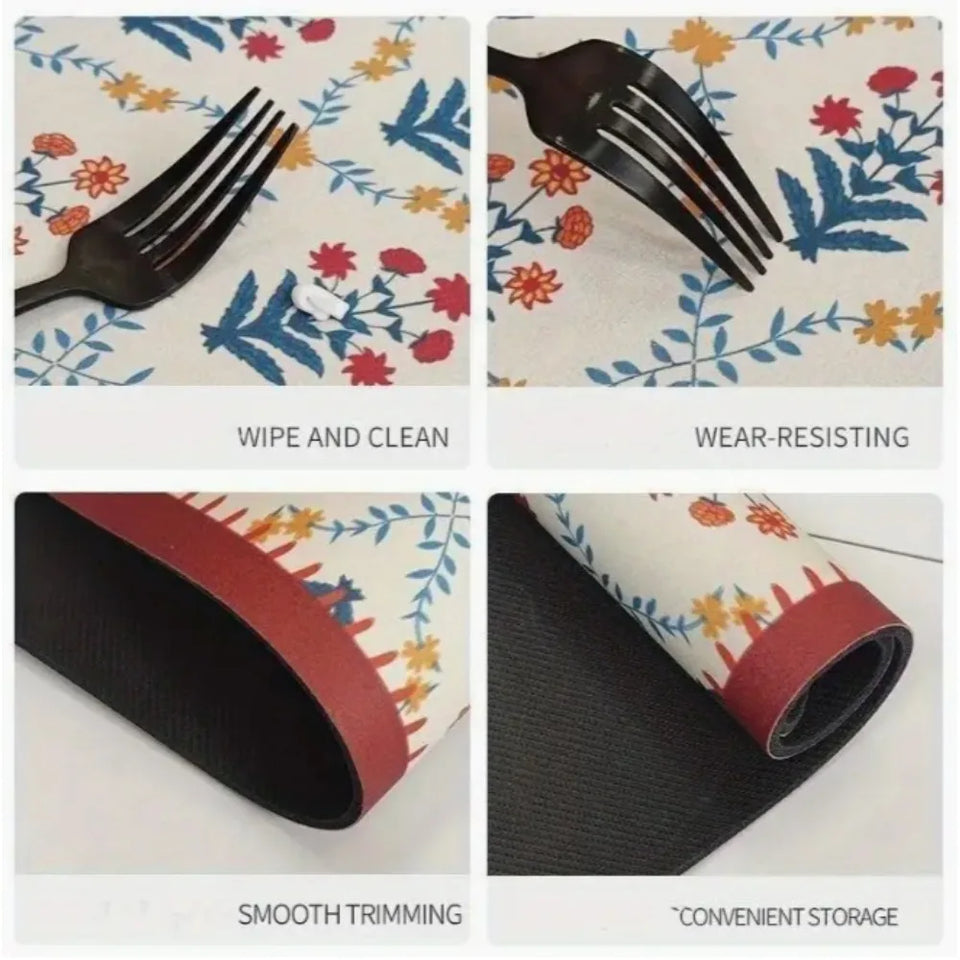Minimally Styled Coffee Machine Mat and Anti Slip Mat Kitchen Mat Kitchen Water and Anti Slip Mat Mat Kitchen Dining Mats