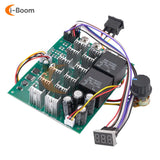 DC10-55V 60A DC Motor Speed Controller With Switch Bidirectional Forward and Reverse Digital Display Motor Speed Control