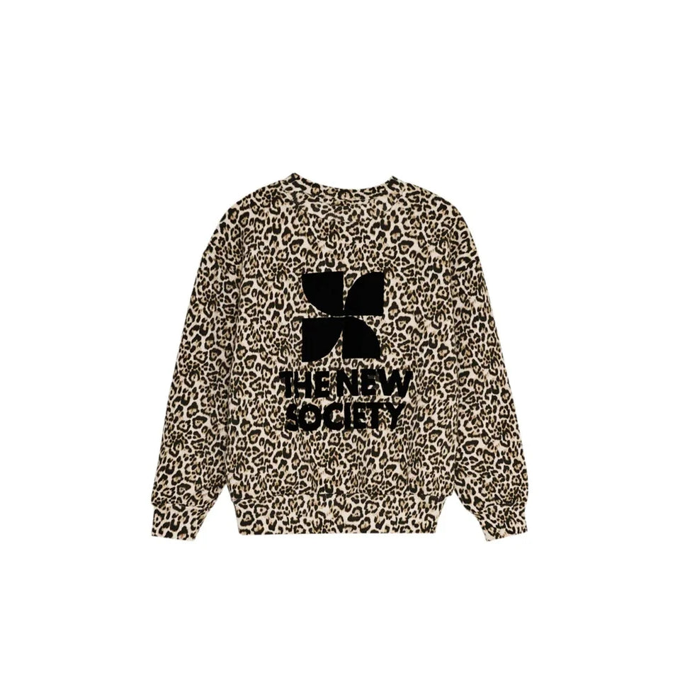 Children Sets New 25 Autumn and Winter Cute Leopard Print Long Sleeved Polo Shirt Dress for Girls Boys Cotton Sweatshirt Skirts