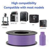 KINGROON 3D Printer Filament PLA Matte Filament 1.75mm 1KG 2KG 3KG High Precision No Bubbles 3D Printer Materials
