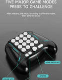 Chases Light Game Console Electronic Pop Light Up Quick Push Game Handle Toys for Children Adults Fidget Anti Stress Relief Toys