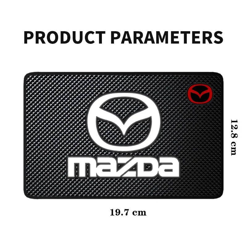 1PCS Car Anti-Slip Mat Pad Rubber Mobile Sticky Dashboard Phone Stand Non-Slip Mat For MAZDA 3 BK BL 5 CR CW 6 II GH CX-7 ER MX5