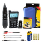 NOYAFA LCD Display Measure Length Tracker NF-8209 Cable POE Wire Checker Test Network Tool Scan Cable Wiremap Tester