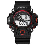 Electronic watch, stylish and simple outdoor large dial, multi-functional sports electronic watch