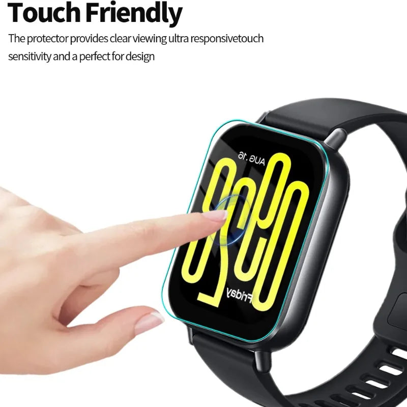 Tempered Glass for Redmi Watch 5 Lite Anti-scratch Protective Film for Redmi Watch5 Active HD Cover Smartwatch Screen Protector