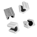2set Linear Rail SBR12 SBR16 SBR20 300 500 600 700 800 1000mm 1200 1500mm 2pcs Linear Guide + 4pcs SBR-UU Blocks for CNC Part