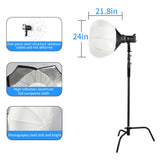 SH 115/135W LED COB Video Light Photography Lamp With Tripod Softbox Remote Control Video Light For Skit Video Photography
