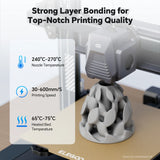 DEEPLEE Rapid PETG Filament 1.75mm 1KG 3d printing materials PETG Black Filament 1kg Fits for Most FDM 3D Printers DEEPLEE