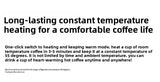 Coffee Cup Cold Brew Coffee Cup Car Hot and Cold Cup Coffee Rapid Cooling