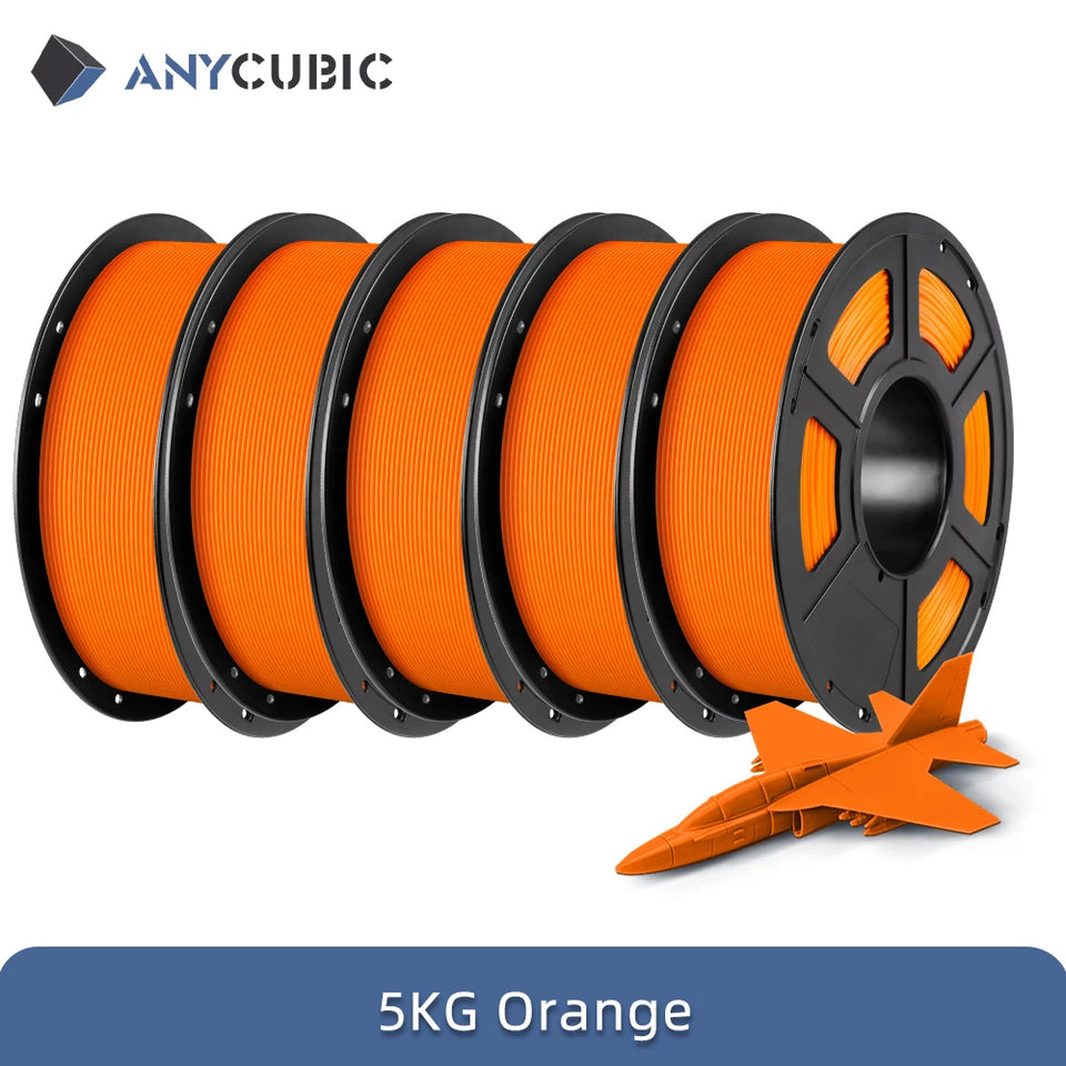 ANYCUBIC PLA 3D Filament For FDM 3D Printer 1.75mm Eco-friendly 3D Printing Material Failment For Kobra S1C 5KG EU US Warehouse