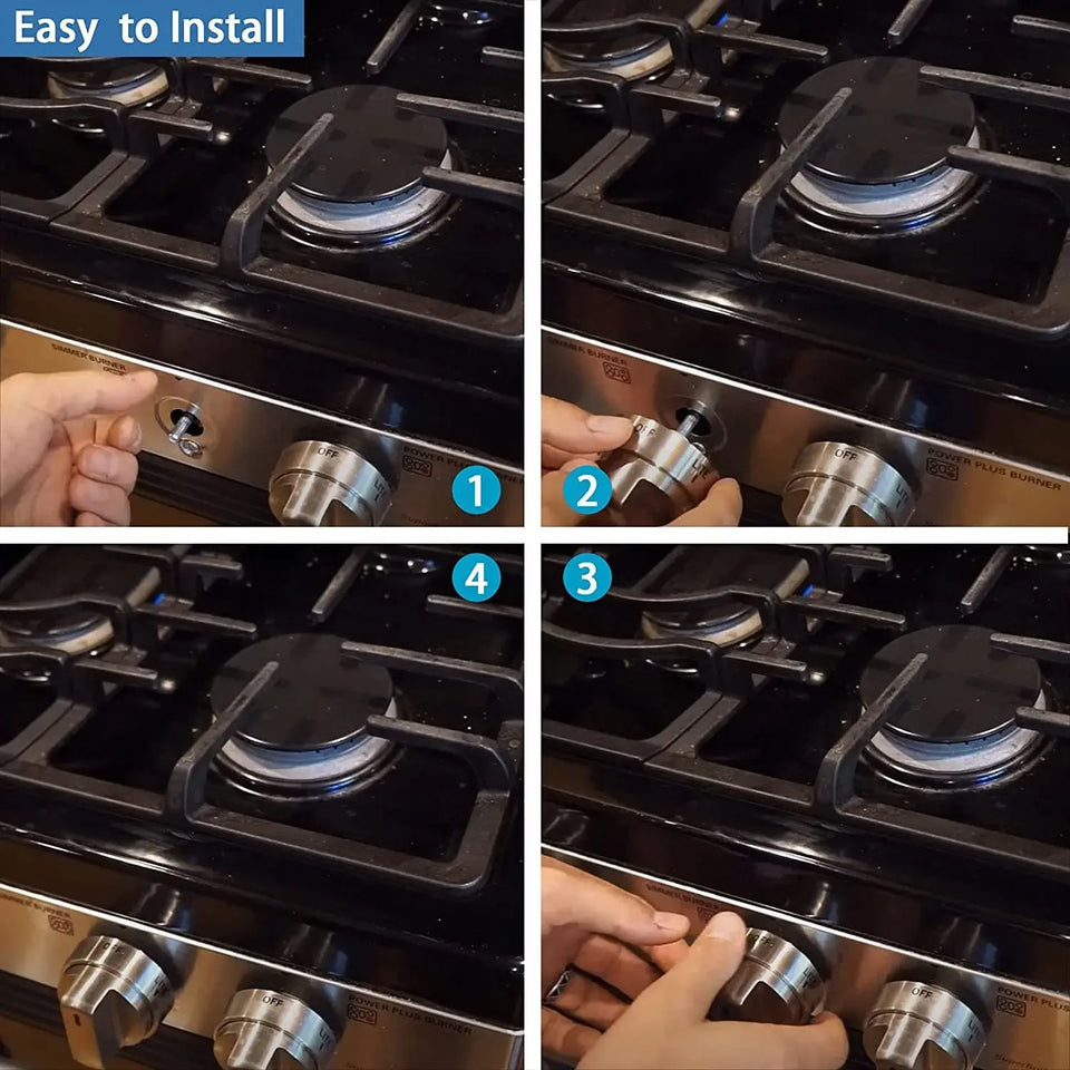 10x AEZ73453509 Gas Cooktop Control Knob AEZ73453508 AEZ72909008 AP5669773 PS7321756 Compatible with L/G Oven Stovetop