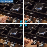10x AEZ73453509 Gas Cooktop Control Knob AEZ73453508 AEZ72909008 AP5669773 PS7321756 Compatible with L/G Oven Stovetop