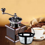 4Pcs Stable Basket Coffee Filter Coffee Strainer for 12 Cup Coffeemakers D5BD