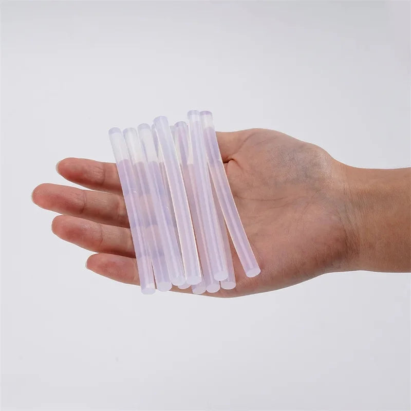 7/11mm *100mm 10pc Hot Melt Glue Sticks, Mini Size Glue Gun Sticks, For Glue Gun DIY Art Craft, General Repairs Home Decoration