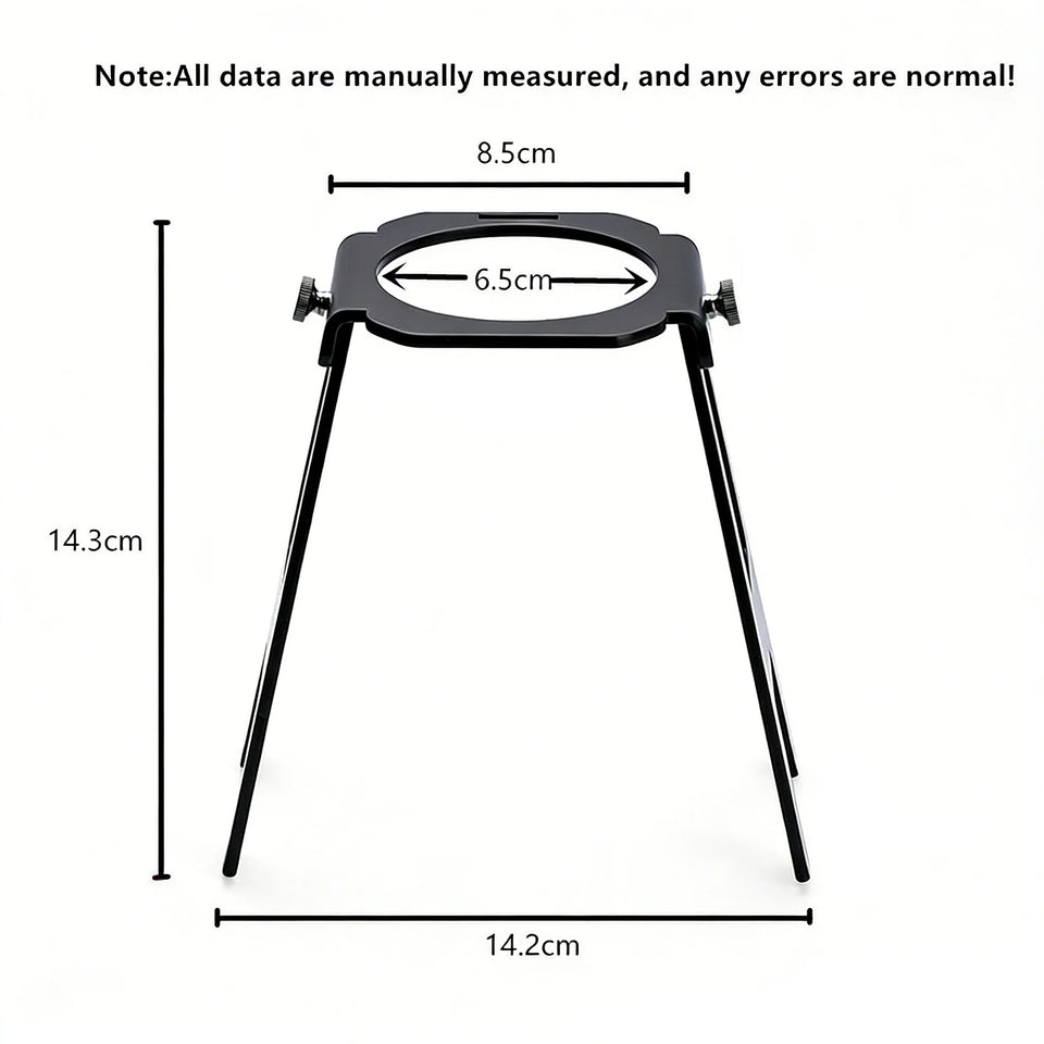 Detachable Portable Aluminum Alloy Coffee Drip RackUniversal Espresso Machine Manual Brewing Machine, Suitable for Camping Trips