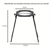 Detachable Portable Aluminum Alloy Coffee Drip RackUniversal Espresso Machine Manual Brewing Machine, Suitable for Camping Trips
