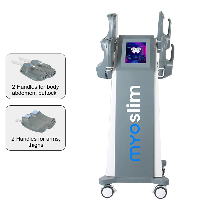 Professional Myoslim RF Machine EMS Body Sculpting Machine EMS Fat Burning EMS Slimming Muscle Stimulator