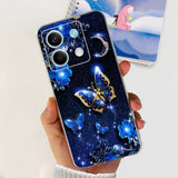 For Xiaomi Redmi Note 13 4G Case Cute Cat Butterfly Cover Soft Silicone Phone Case For Redmi Note 13 Pro Plus Note13 Full Bumper