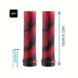 NPY Bicycle Handles Mtb Rubber Lock-on Grip Shockproof Non-slip Mountain/Road Bike Handle Cover Folding Balance Bike Accessories