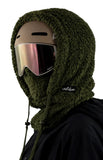 Furry Winter Ski Riding Cold Mask Warm Neck Scarf Hood Plus Velvet Thick Windproof Ear Protection Hat