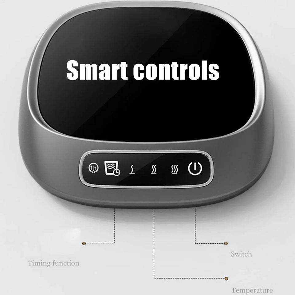 Coffee Mug Warmer with Touch Screen, Electric Ceramic Drink Cup Heater for Coffee Tea Hot Chocolate, for Office Desk, Home