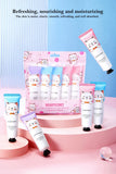 5pcs Plant Fruit Fragrance Hand Cream Sets Moisturizing Handcream Set Hand Care Nourishing Anti Chap Skin Care for Foot
