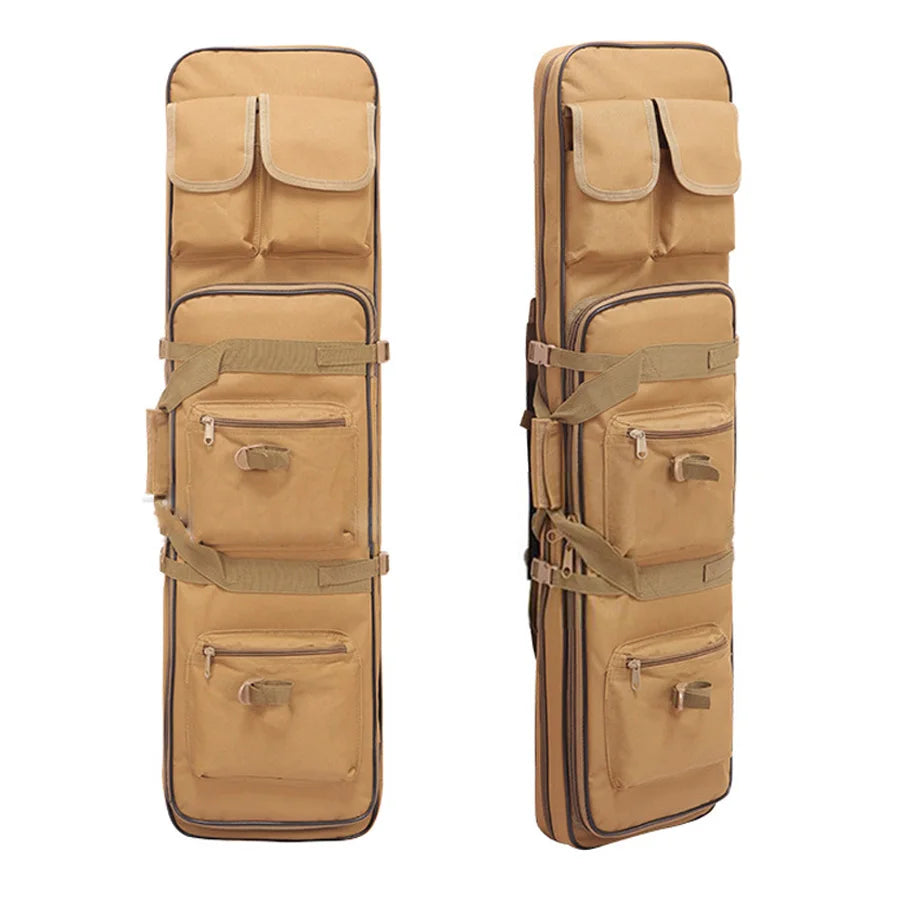 Fishing gear real person CS outdoor camouflage gun bag shoulder fishing 120CM dog bag 1M letter bag