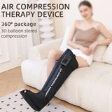 2025 New Arrival Cordless Legs And Feet Air Massage Therapy Recovery Boots Circulation Air Compression Full Leg Massager Machine