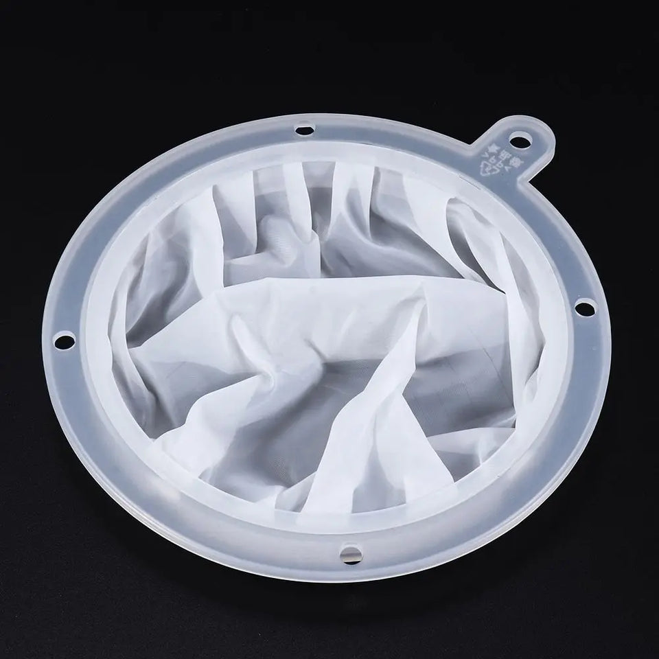 13/15CM Reusable Mesh Nylon Filter Super Fine Colander For Sieve Juice Soy Milk Honey Tea Coffee Wine Strainer Kitchen