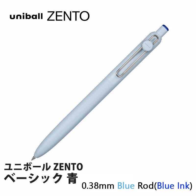 Uni-ball ZENTO Click Gel Pen,0.38/0.5/0.7mm Various Colors Water-based pen With Ergonomic Grip Smooth Writing for School&Office