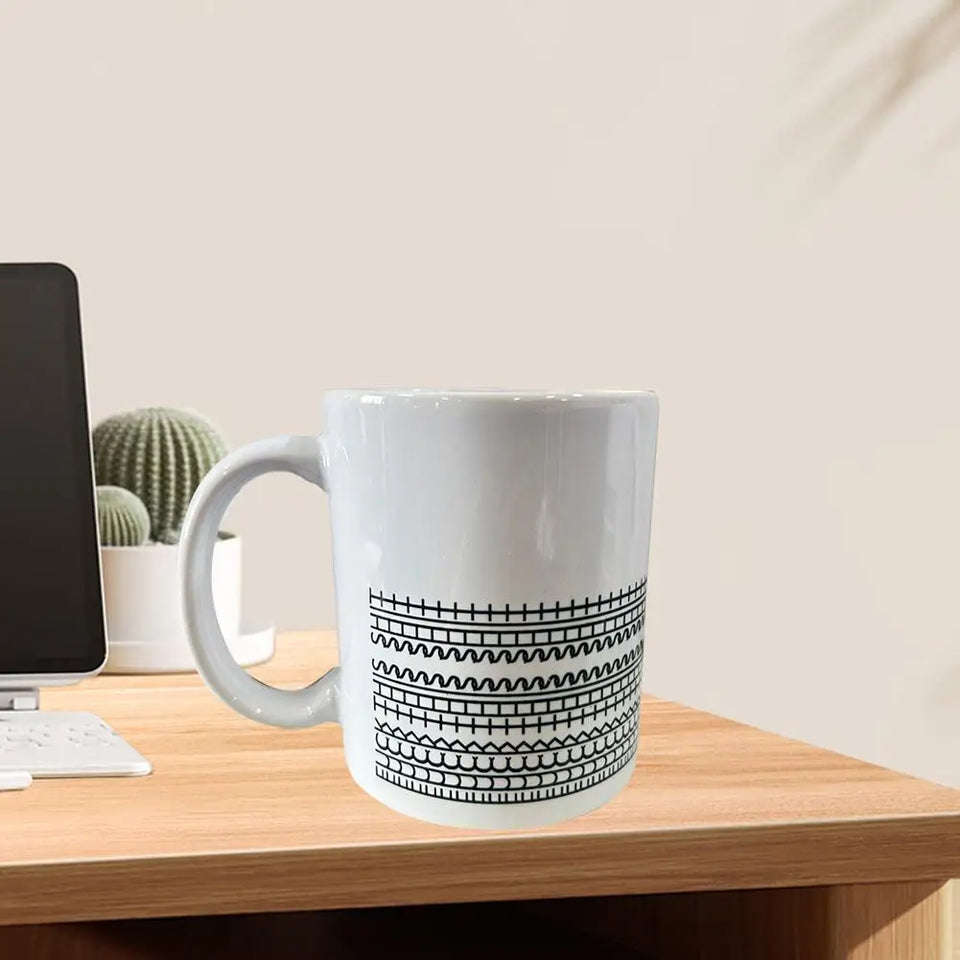 Ceramic Kitchen Hidden Message Coffee Mugunique Gift for Work Bestie & Modern Coffee Lover Accessories Message Coffee Mug