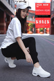 Women Sneakers Fashion Black Sports Casual Shoes Breathable Mesh Lightweight Air Cushion Non-Slip Running Shoe Zapatillas