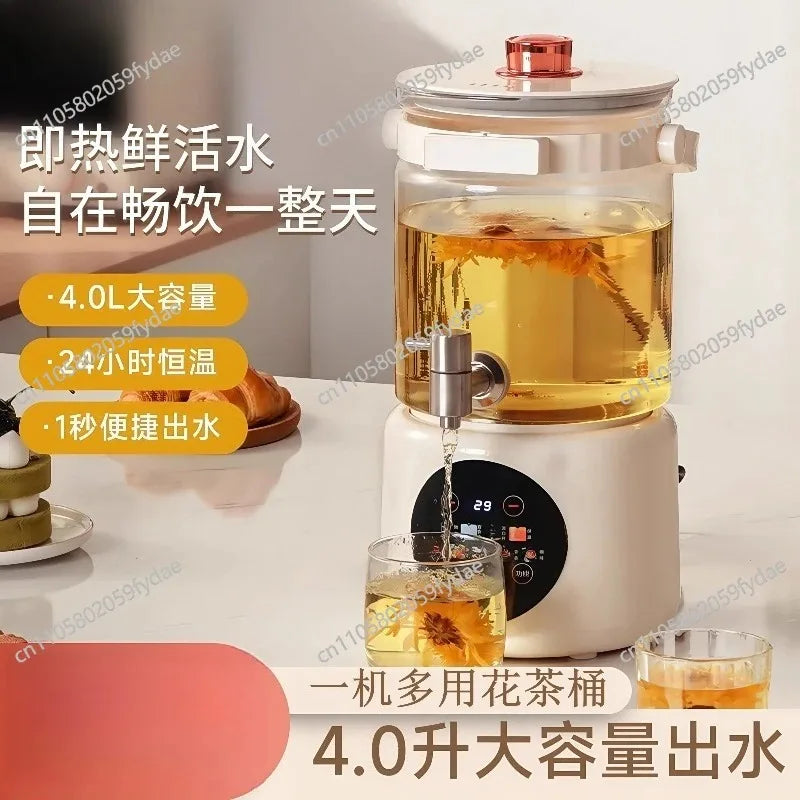 Health-preserving Teapot,Fully Automatic Flower Teapot with Constant Temperature,Large-Capacity Tea Boiling Kettle Household Use