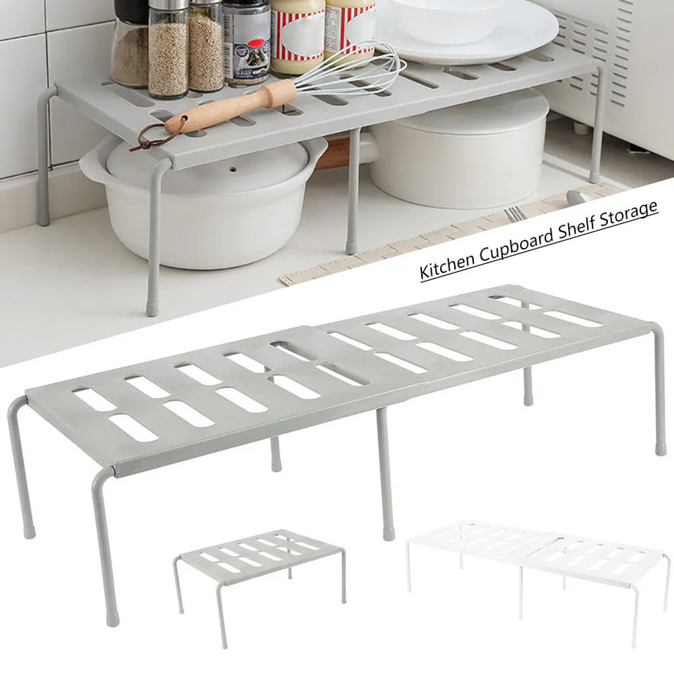 Stretchable Closet Storage Shelf Rack Space Saving Multifunctional Wardrobe Cupboard Decorative Shelves Cabinet Holders for Home