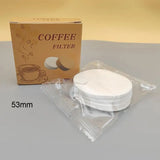 100Pcs Coffee Filter Paper for 51/53/58mm Coffee Handle Filter Powder Bowl Filter Paper Secondary Water Coffee Accesories