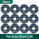 Compatible for Eufy Omni C20 Accessories Dust Bag Hepa Filter Roller Side Brush Mop Cloth Spare Parts