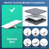 For Starlink Mini Magnetic Suction Cup Car Mount + Rugged Protective Case with Shoulder Strap Tools  for Dashboard/Sunroof/RV