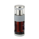800ml Iced Coffee Maker Cold Brew Cafe Glass Pot Steel Filter Infuser Ice Tea Brewing Jug Dispenser Cold Cafe Bottle Container