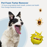 60ml Pet Tartar Remover Natural Plaques Off Tartar Remover Freshen Breath Foam For Dogs Cats Safe Effective Support Healthy Gums