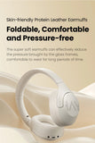 HAYLOU S30 Wireless Bluetooth 5.4 Headphones 43dB Adaptive Noise Cancelling Headsets 40mm Driver 80H Playtime Earphones