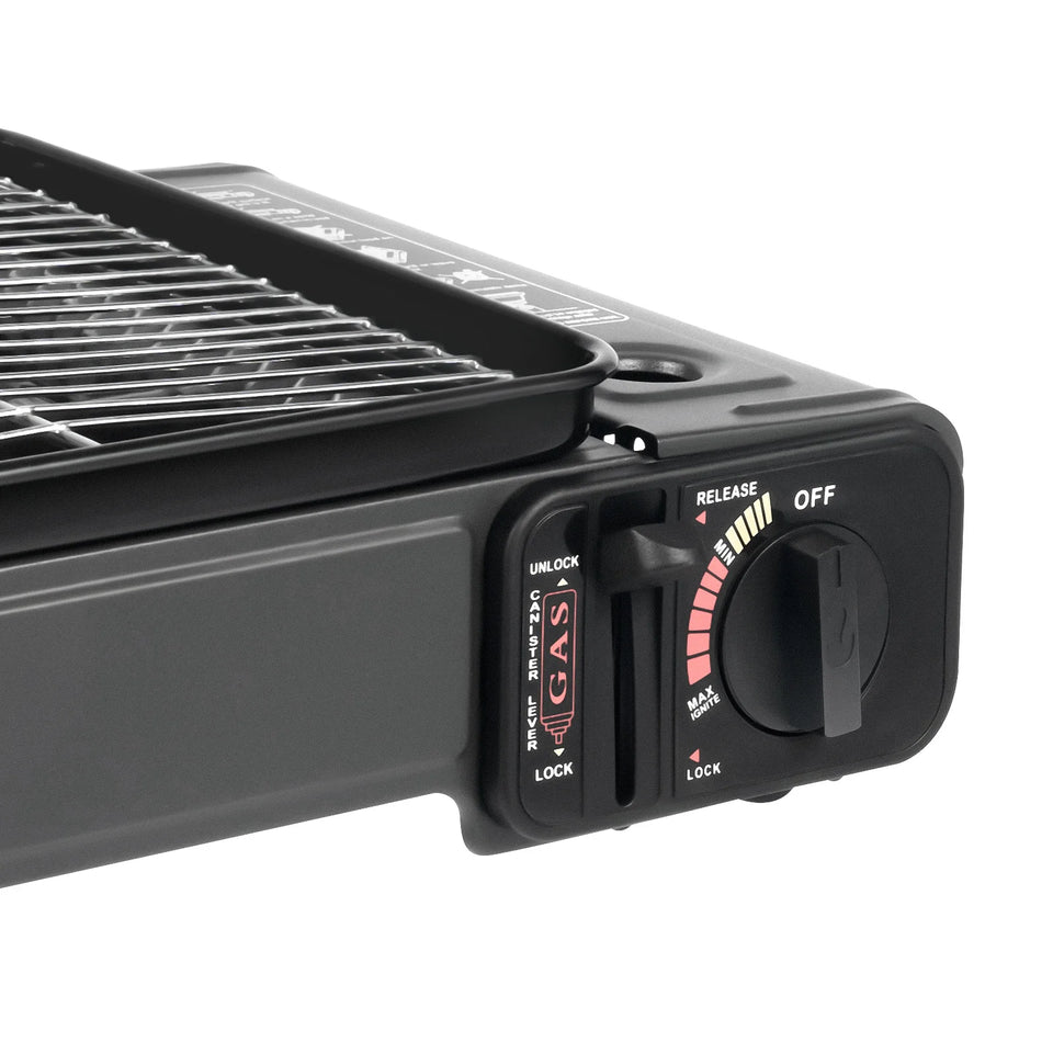 Portable Camping Grill Gas Stove Butane Gas Stove For Camping, Traveling, Trekking  0.25-0.3mpa 41.5*28*11cm