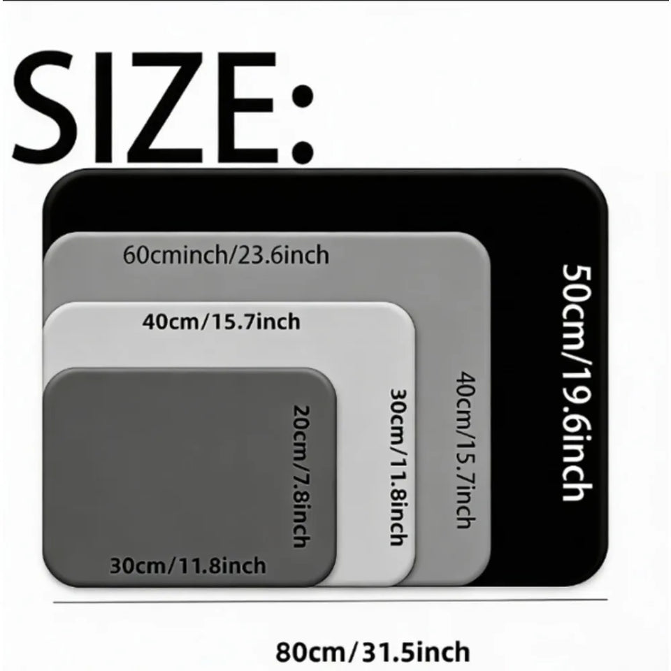 Minimally Styled Coffee Machine Mat and Anti Slip Mat Kitchen Mat Kitchen Water and Anti Slip Mat Mat Kitchen Dining Mats